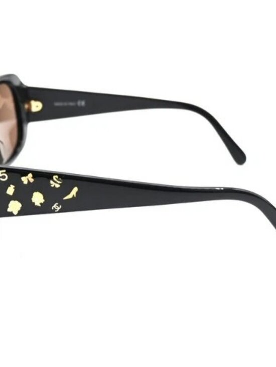 CHANEL CC Logos Sunglasses Eye Were Plastic Metal Brown 5123 67RL842 main image 14
